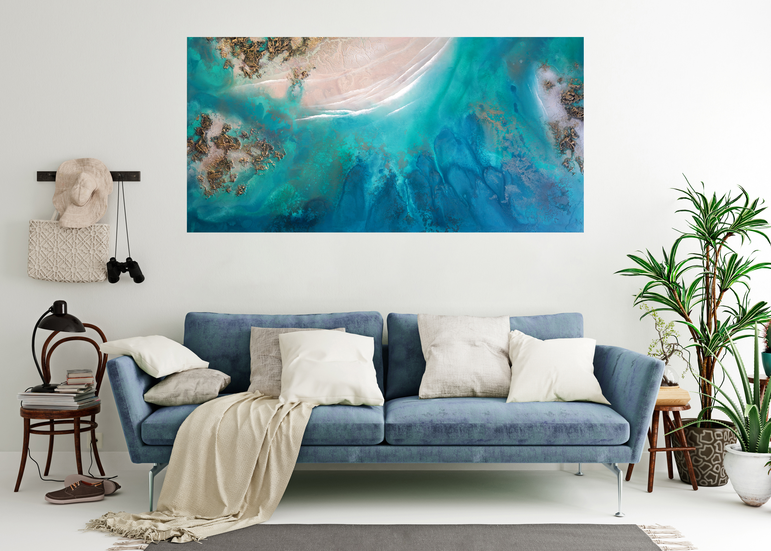 Sundance art on wall